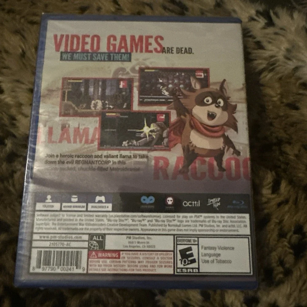 Superepic The Entertainment War Limited Run Games Sony PlayStation 4 PS4 NEW